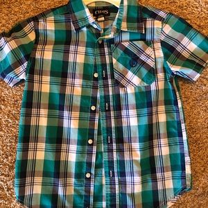 Boys Short Sleeve button up